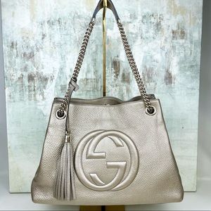 Gucci Soho Golden Chain Shoulder Bag